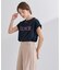 汗染み防止ロゴTシャツ