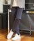 360度ストレッチテーパードスリムパンツ/カラーパンツ