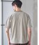 配色ジオメトリックリンク柄スジャガードTシャツ