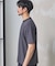 配色ジオメトリックリンク柄スジャガードTシャツ