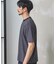 配色ジオメトリックリンク柄スジャガードTシャツ