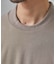 シルケットスムースクルーネックテーラーTシャツ