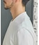 シルケットスムースクルーネックテーラーTシャツ