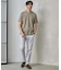 シルケットスムースクルーネックテーラーTシャツ