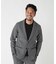 【ACTIVE TAILOR】ヘリンボーンニットジャケット