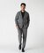 【ACTIVE TAILOR】ヘリンボーンニットジャケット