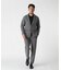 【ACTIVE TAILOR】ヘリンボーンニットジャケット