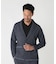 【ACTIVE TAILOR】ヘリンボーンニットジャケット
