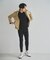 ラムベジタブル/ラムネイキッドレザースタンドジップブルゾン