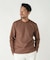 フクレジャガード　クルーネックリブカットソー