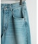 【WEB限定/12oz デニム】ウエストシャーリング ５ポケット ワイドストレートパンツ