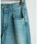 【WEB限定/12oz デニム】ウエストシャーリング ５ポケット ワイドストレートパンツ