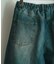 【WEB限定/12oz デニム】ウエストシャーリング ５ポケット ワイドストレートパンツ
