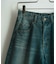 【WEB限定/12oz デニム】ウエストシャーリング ５ポケット ワイドストレートパンツ
