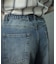 【WEB限定/12oz デニム】ウエストシャーリング ５ポケット ワイドストレートパンツ