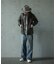 【WEB限定/12oz デニム】ウエストシャーリング ５ポケット ワイドストレートパンツ