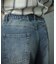 【WEB限定/12oz デニム】ウエストシャーリング ５ポケット ワイドストレートパンツ