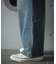 【WEB限定/12oz デニム】ウエストシャーリング ５ポケット ワイドストレートパンツ