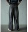 【WEB限定/12oz デニム】ウエストシャーリング ５ポケット ワイドストレートパンツ
