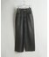 【WEB限定/12oz デニム】ウエストシャーリング ５ポケット ワイドストレートパンツ