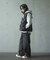 【WEB限定/12oz デニム】ウエストシャーリング ５ポケット ワイドストレートパンツ