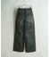 【WEB限定/12oz デニム】ウエストシャーリング ５ポケット ワイドストレートパンツ