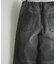 【WEB限定/12oz デニム】ウエストシャーリング ５ポケット ワイドストレートパンツ