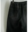【WEB限定/12oz デニム】ウエストシャーリング ５ポケット ワイドストレートパンツ