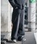 【WEB限定/12oz デニム】ウエストシャーリング ５ポケット ワイドストレートパンツ