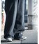 【WEB限定/12oz デニム】ウエストシャーリング ５ポケット ワイドストレートパンツ
