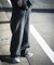 【WEB限定/12oz デニム】ウエストシャーリング ５ポケット ワイドストレートパンツ