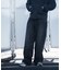 【WEB限定/12oz デニム】ウエストシャーリング ５ポケット ワイドストレートパンツ