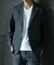 【ACTIVE TAILOR/アクティブテイラー】シルケットスムースVネックTシャツ＜接触冷感 / UVカット＞