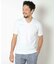 【ACTIVE TAILOR/アクティブテイラー】シルケットスムースVネックTシャツ＜接触冷感 / UVカット＞