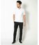 【ACTIVE TAILOR/アクティブテイラー】シルケットスムースVネックTシャツ＜接触冷感 / UVカット＞