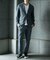 【ACTIVE TAILOR/アクティブテイラー】シルケットスムースVネックTシャツ＜接触冷感 / UVカット＞
