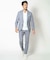 【ACTIVE TAILOR/アクティブテイラー】シルケットスムースVネックTシャツ＜接触冷感 / UVカット＞