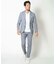 【ACTIVE TAILOR/アクティブテイラー】シルケットスムースVネックTシャツ＜接触冷感 / UVカット＞