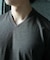 【ACTIVE TAILOR/アクティブテイラー】シルケットスムースVネックTシャツ＜接触冷感 / UVカット＞