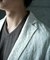 【ACTIVE TAILOR/アクティブテイラー】シルケットスムースVネックTシャツ＜接触冷感 / UVカット＞
