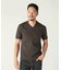 【ACTIVE TAILOR/アクティブテイラー】シルケットスムースVネックTシャツ＜接触冷感 / UVカット＞