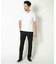 【ACTIVE TAILOR/アクティブテイラー】シルケットスムースVネックTシャツ＜接触冷感 / UVカット＞
