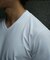 【ACTIVE TAILOR/アクティブテイラー】シルケットスムースVネックTシャツ＜接触冷感 / UVカット＞