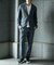 【ACTIVE TAILOR/アクティブテイラー】シルケットスムースVネックTシャツ＜接触冷感 / UVカット＞