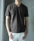 【ACTIVE TAILOR/アクティブテイラー】シルケットスムースVネックTシャツ＜接触冷感 / UVカット＞