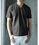 【ACTIVE TAILOR/アクティブテイラー】シルケットスムースVネックTシャツ＜接触冷感 / UVカット＞