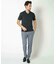 【ACTIVE TAILOR/アクティブテイラー】シルケットスムースVネックTシャツ＜接触冷感 / UVカット＞