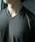 【ACTIVE TAILOR/アクティブテイラー】シルケットスムースVネックTシャツ＜接触冷感 / UVカット＞