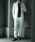 【ACTIVE TAILOR/アクティブテイラー】シルケットスムースVネックTシャツ＜接触冷感 / UVカット＞