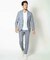 【ACTIVE TAILOR/アクティブテイラー】シルケットスムースVネックTシャツ＜接触冷感 / UVカット＞
